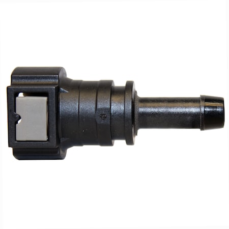 Ags Fuel Line Quick Connect-Straight Push-On 3/8 Steel to 3/8 Nylon-, PK2 FLRQ-020